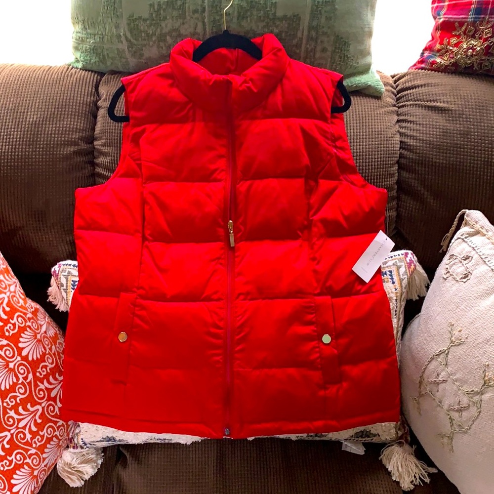 Charter Club Red Vest